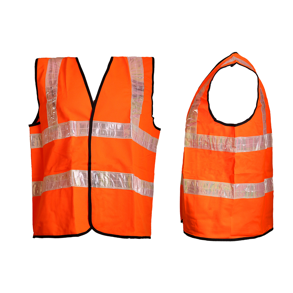 جلیقه شبنما خارجی نارنجی 120 گرمی